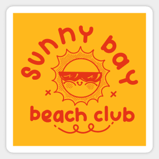 Sunny Bay Beach Club Sticker